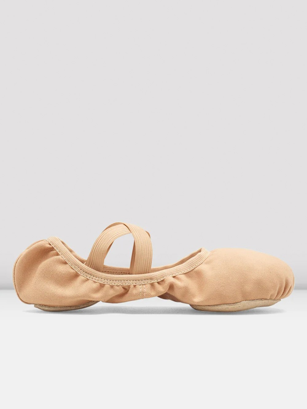 PERFORMA STRETCH CANVAS BALLET SHOES - SAND - NISARAT